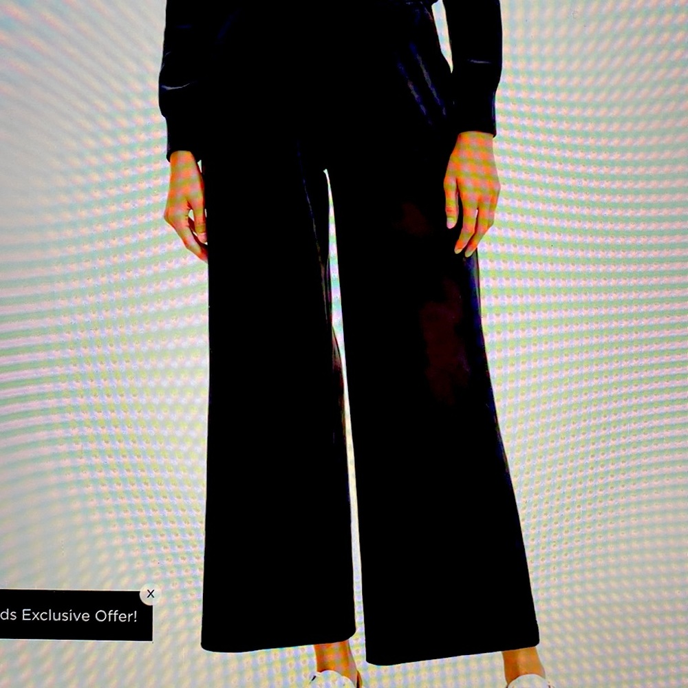 Lou & grey wide leg velour pants